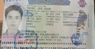 PHÍ XIN VISA ĐI ĐÀI LOAN | Danh sách đơn hàng Đài Loan phí rẻ 5